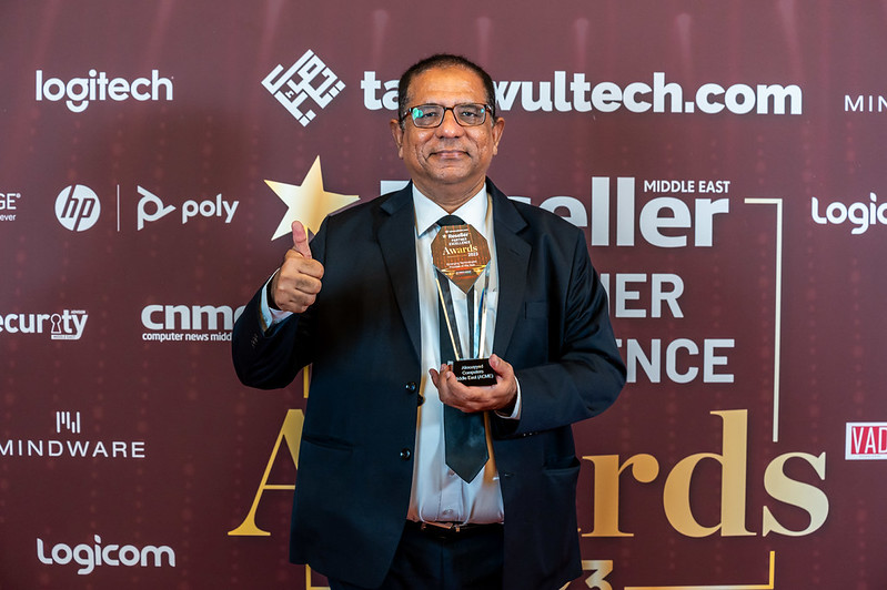ACME receiving Emerging Technologies Provider of the Year at Reseller Excellence Partner Awards 2024